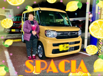 ☆☆☆新型スペーシアご納車いたしました☆☆☆